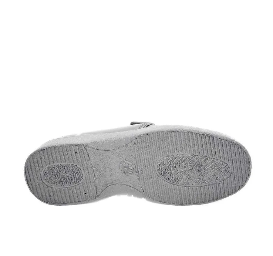 MOCASÍN CANO CONFORT 1202 VELCRO CÓMODO Y BARATO ZAPATO DE HOMBRE COPETE PESPUNTES NEGRO 23851