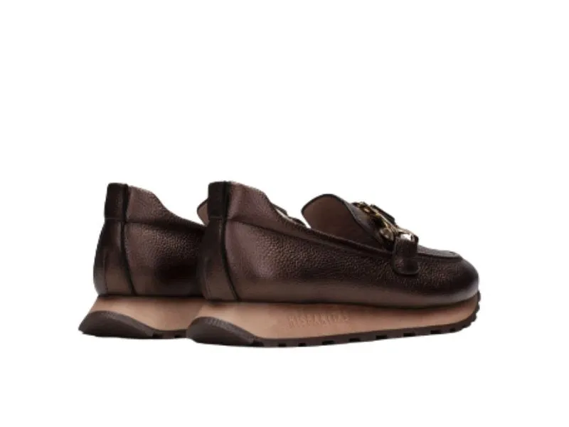 MOCASÍN DE PIEL LOIRA HISPANITAS EN COLOR BRONCE HI233134
