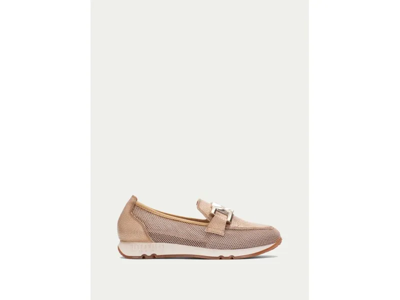 MOCASÍN PARA MUJER KAIRA HV232809 HISPANITAS EN COLOR BEIGE