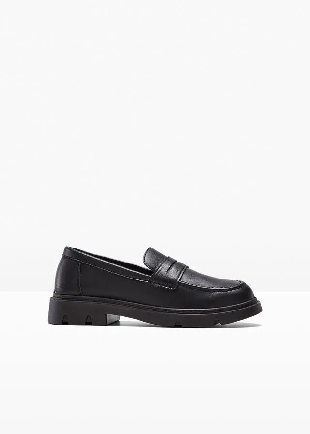 Mocasín Chunky Negro