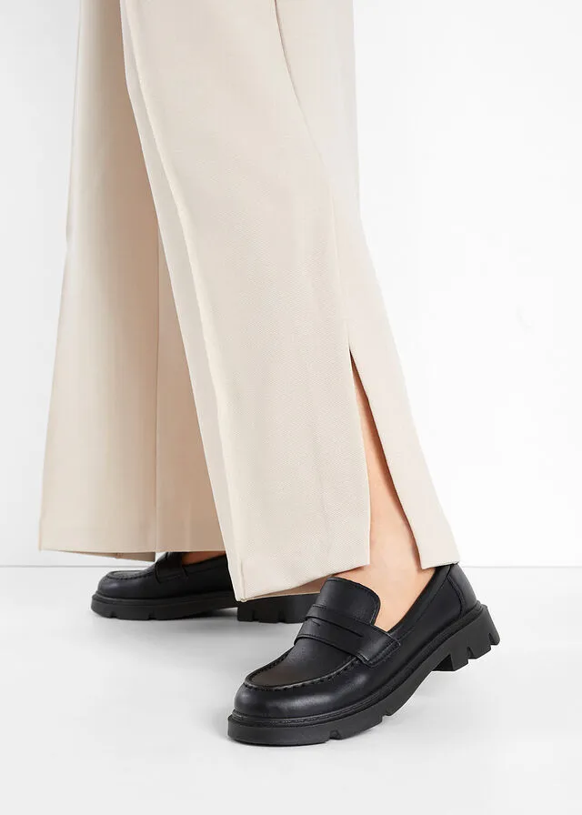 Mocasín Chunky Negro