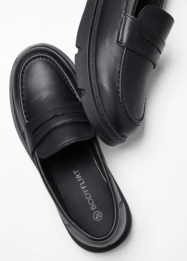 Mocasín Chunky Negro