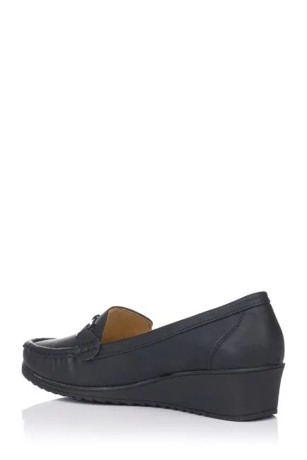 Mocasín con cuña