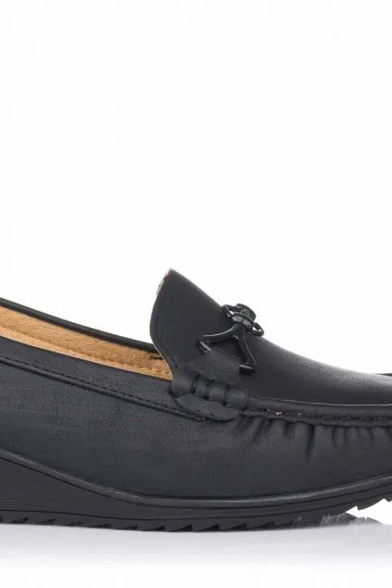 Mocasín con cuña