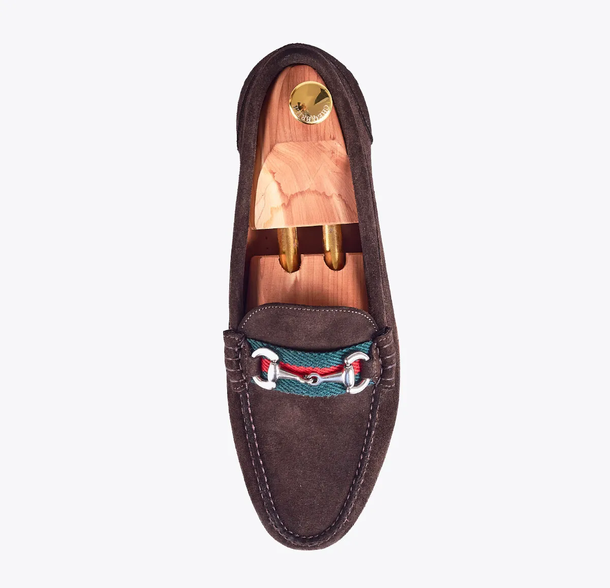 Mocasín metal ante moka