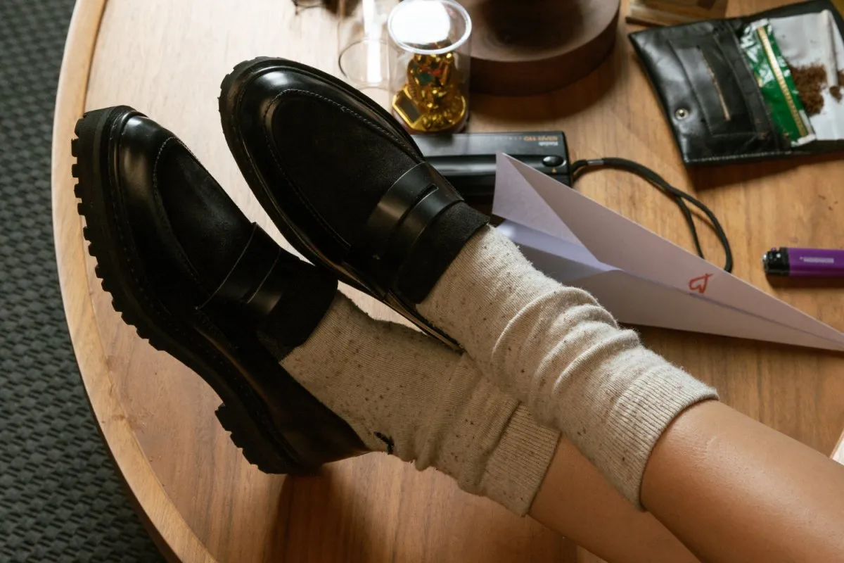 MOCASíN MUJER  MOCA BLACK