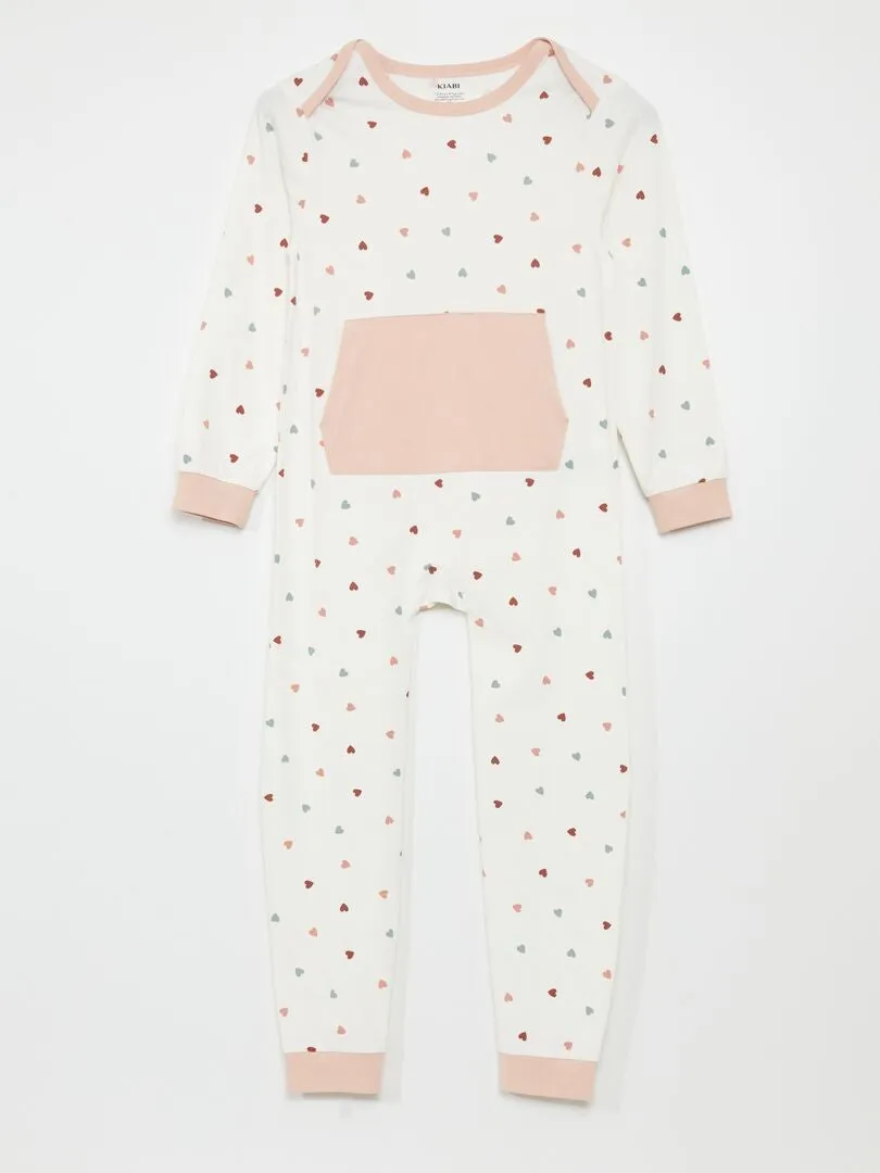 MONO DE PIJAMA  SO EASY  BLANCO