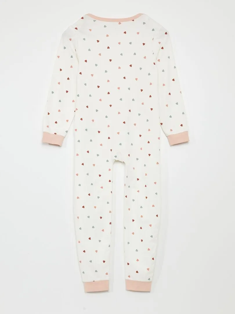 MONO DE PIJAMA  SO EASY  BLANCO