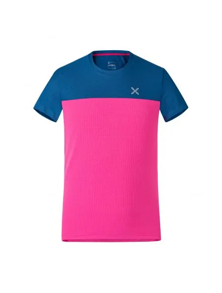 MONTURA Camiseta Outdoor 20 Chica Deep Blue/Intense Violet