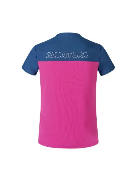 MONTURA Camiseta Outdoor 20 Chica Deep Blue/Intense Violet