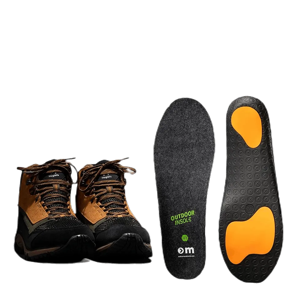 Movimiento Ortopédico Outdoor Insole Black
