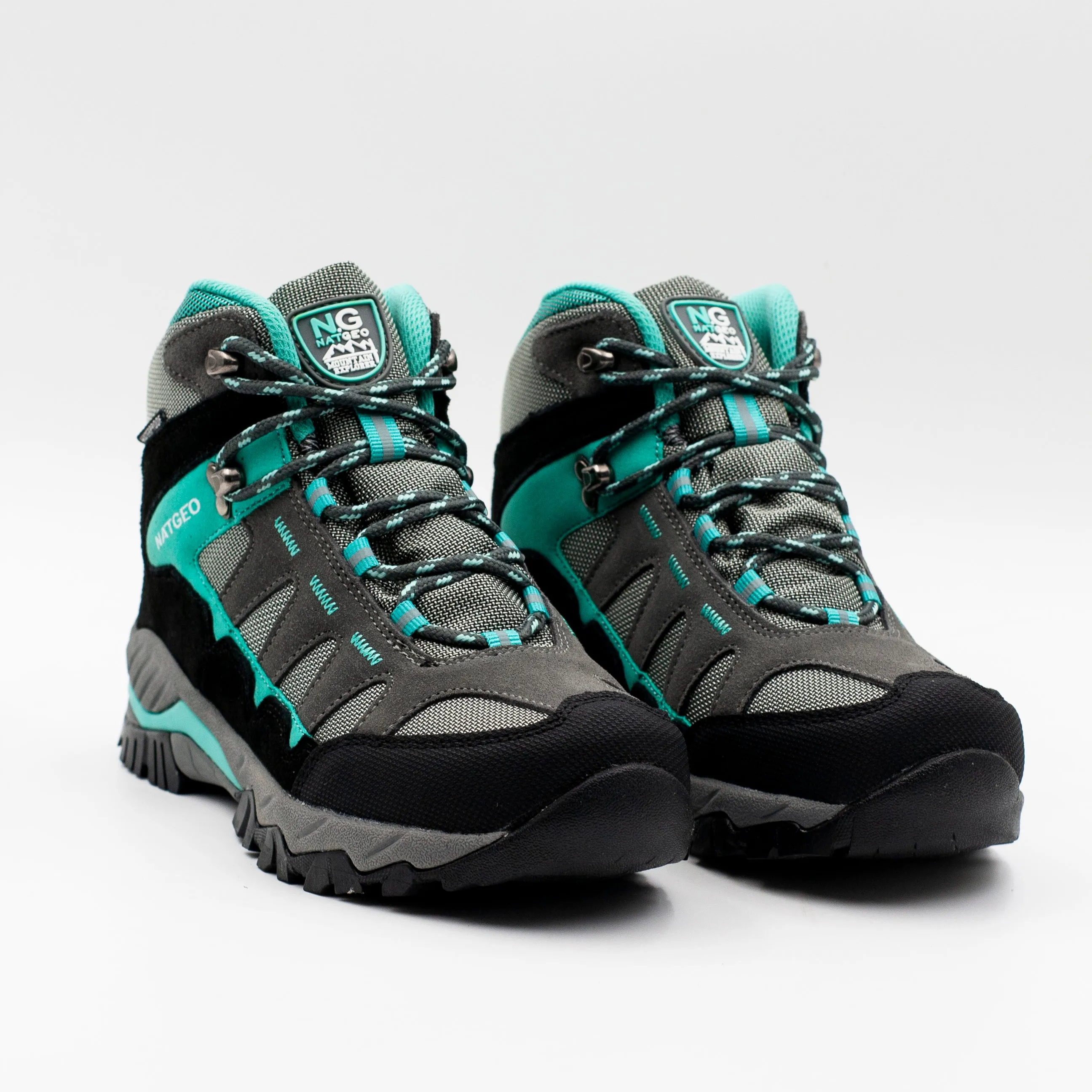 Natgeo Botin Outdoor waterproof color gris verde