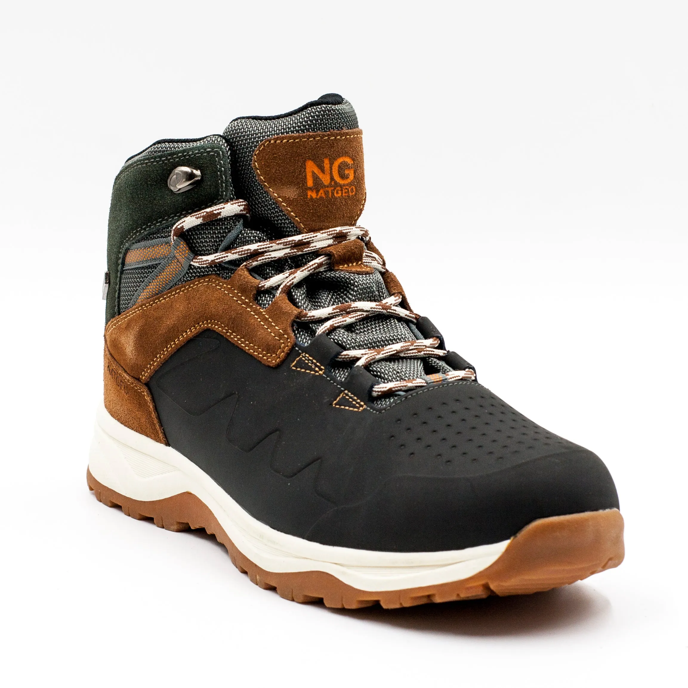 Natgeo Botin Outdoor WATERPROOF Gris Cafe