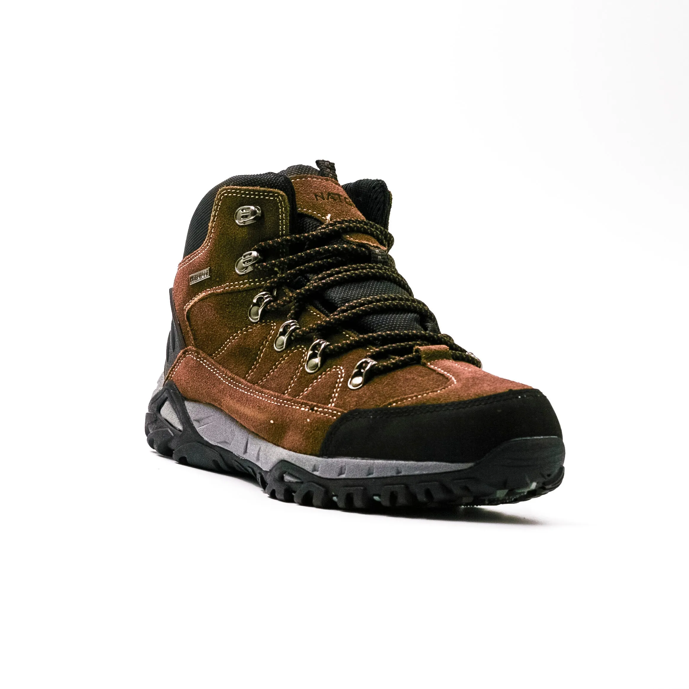 Natgeo Botín C/Cordón Waterproof Café Negro Hombre Outdoor