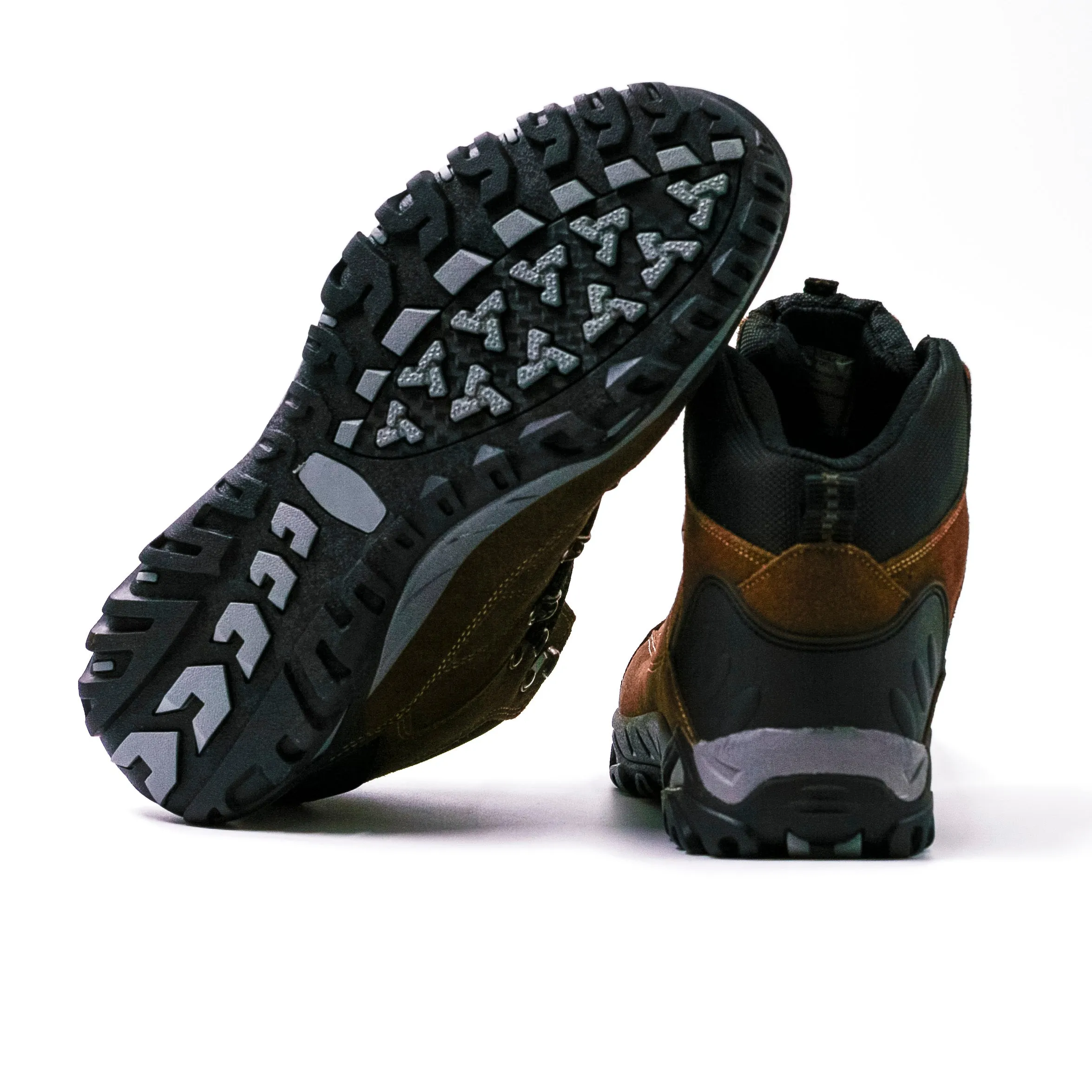 Natgeo Botín C/Cordón Waterproof Café Negro Hombre Outdoor