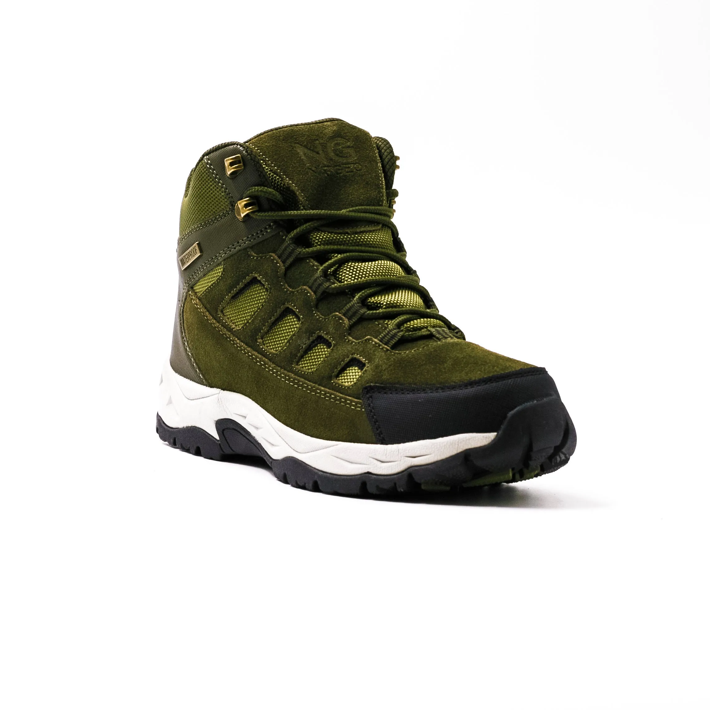 Natgeo Botín Waterproof Con Cordón Khaki Hombre Outdoor