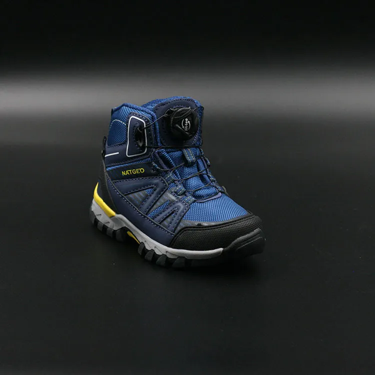 Natgeo Kids Botín C/Cordón Ajustable Azul Nio Outdoor
