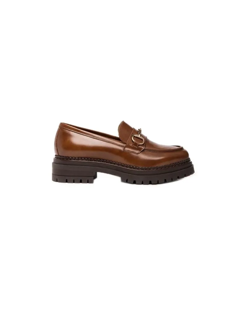 NERO GIARDINI 217715  MOCASíN DE MUJER  PIEL