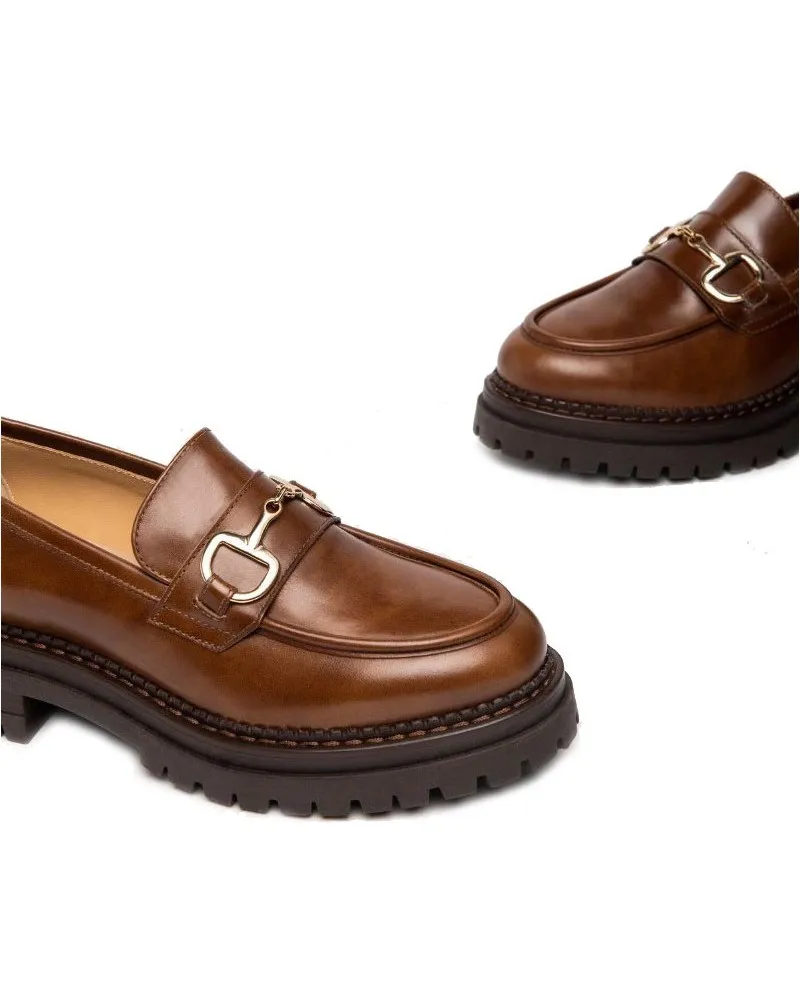 NERO GIARDINI 217715  MOCASíN DE MUJER  PIEL