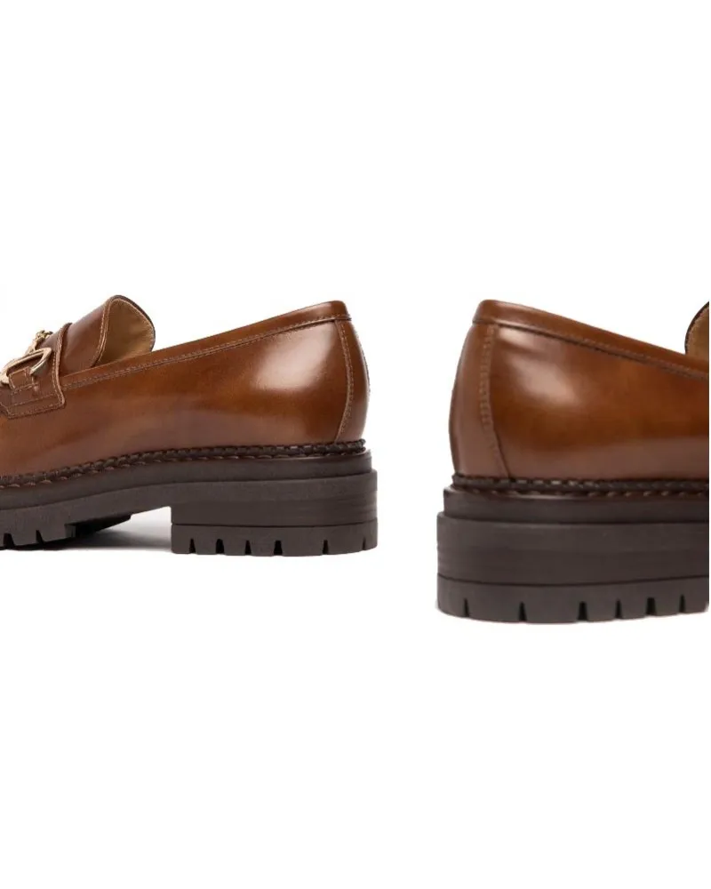 NERO GIARDINI 217715  MOCASíN DE MUJER  PIEL