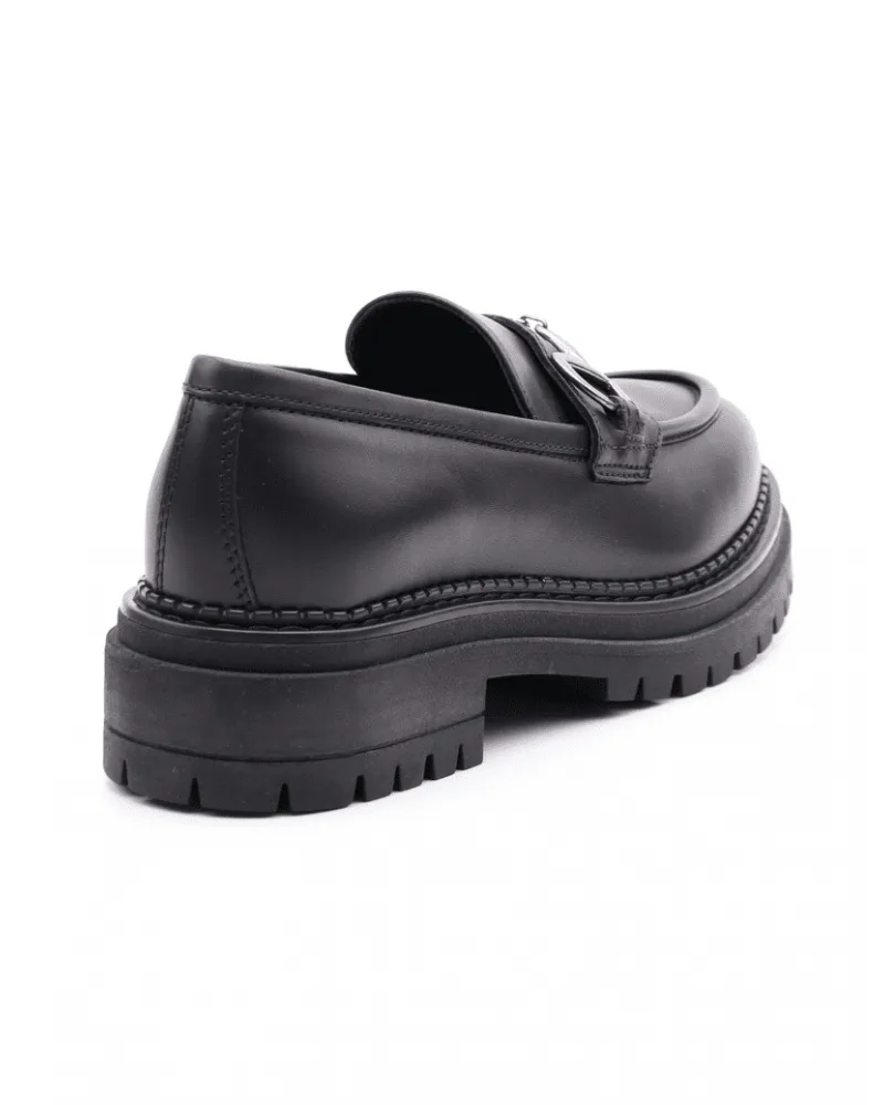 NERO GIARDINI 217715 MOCASíN MUJER  PIEL NEGRA