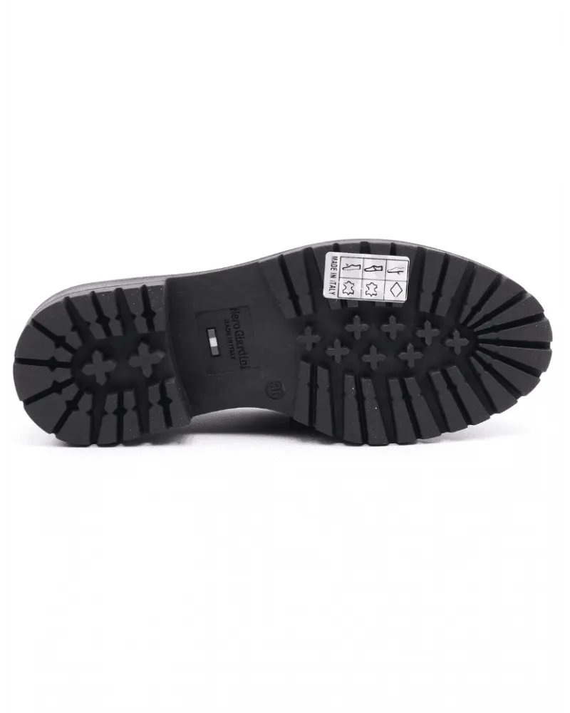 NERO GIARDINI 217715 MOCASíN MUJER  PIEL NEGRA