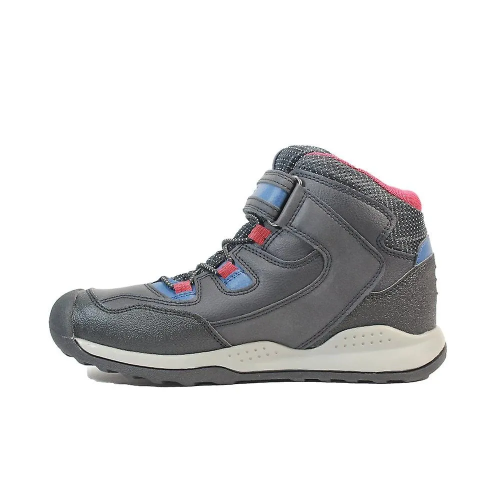 Niños Geox Teram Babx | Azul marino/rojo oscuro | Botas impermeables para niños