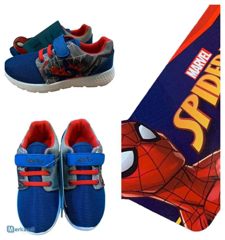 NIñOS NIñOS ZAPATOS PRODUCTOS CON LICENCIA TALLAS: 27  32 MARVEL  SPIDER MAN