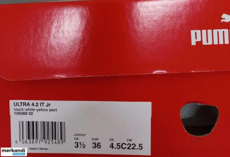 Niños Zapatos de fútbol para niños Futsal Indoor Shoe Puma Genuine New