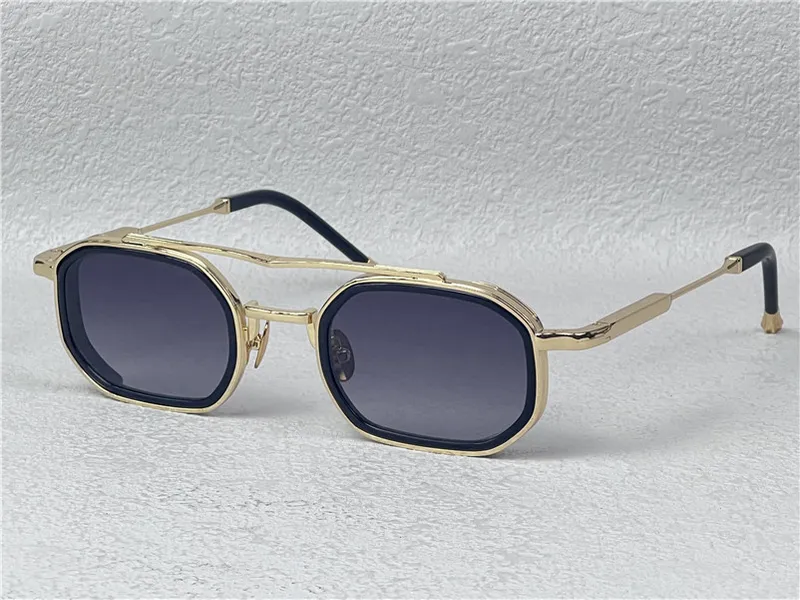 Nuevo diseño de moda Gafas de sol rectangulares masculinas Anthony Metal and Acetate Frame Simple y Elegant Style High Endle Out