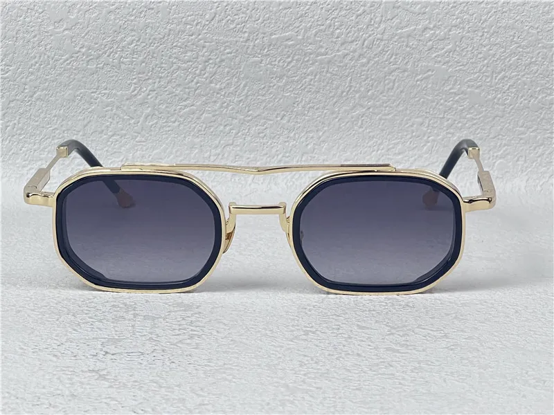 Nuevo diseño de moda Gafas de sol rectangulares masculinas Anthony Metal and Acetate Frame Simple y Elegant Style High Endle Out