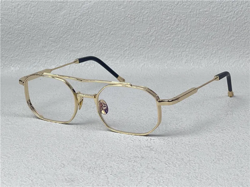 Nuevo diseño de moda Gafas de sol rectangulares masculinas Anthony Metal and Acetate Frame Simple y Elegant Style High Endle Out