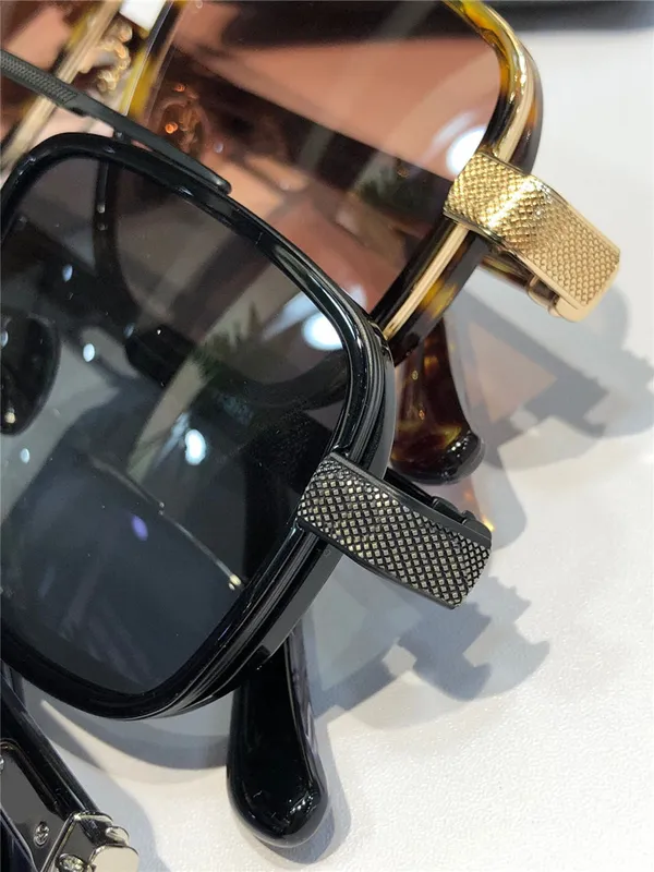 Nuevo diseño de moda Gafas de sol retro 8194 Marco cuadrado Vintage Punk Style High End Outdoor UV400 Eyewear