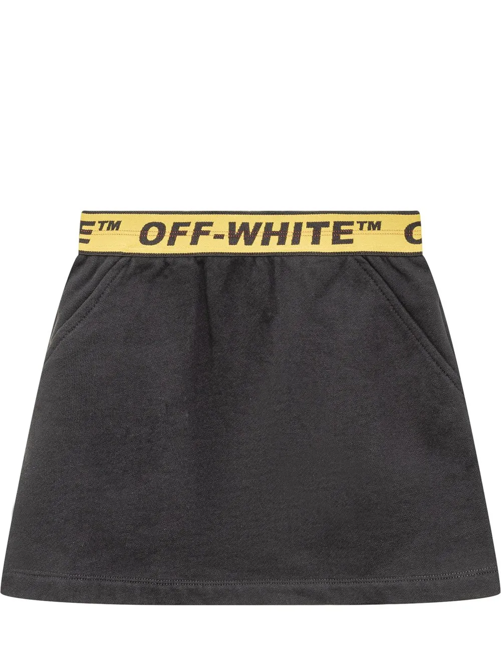 OFFWHITE KIDS INDUSTRIAL LOGO SKIRT