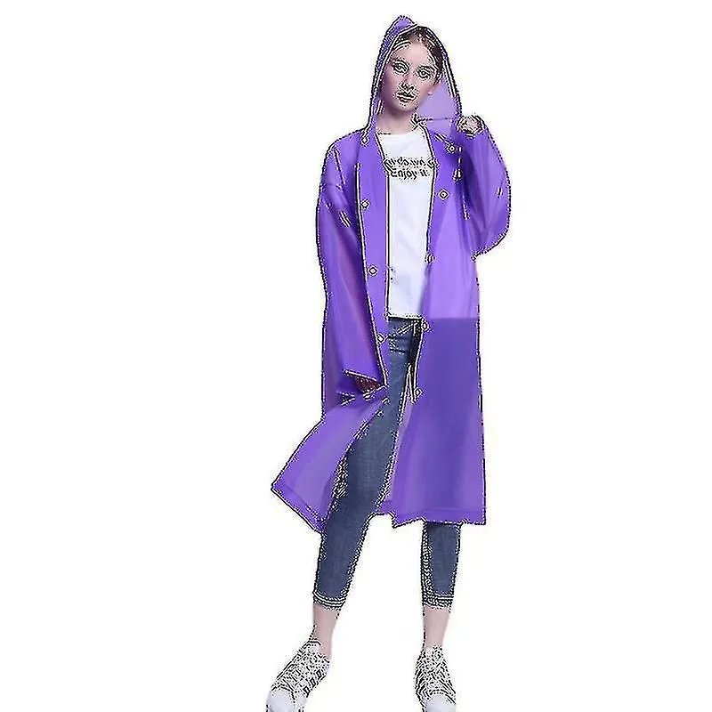 ONEPIECE RAINCOAT FOR ADULTS PORTABLE WATERPROOF RAINSUIT REUSABLE OUTDOOR RAINCOAT
