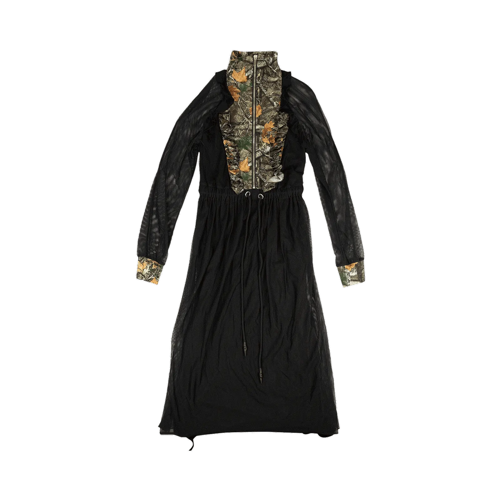 Palm Angels Mesh Leaves Dress