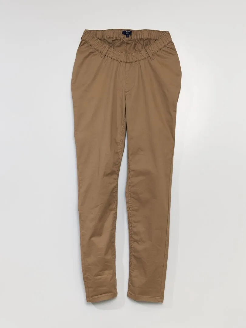 PANTALóN CHINO SLIM  SO EASY  BEIGE