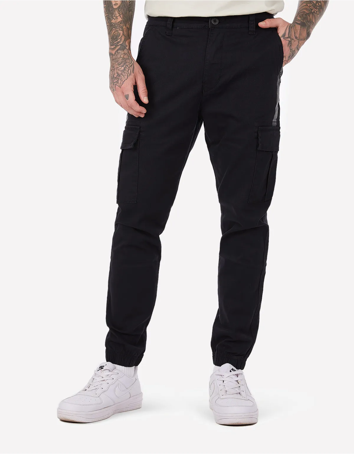 Pantalón jogger negro