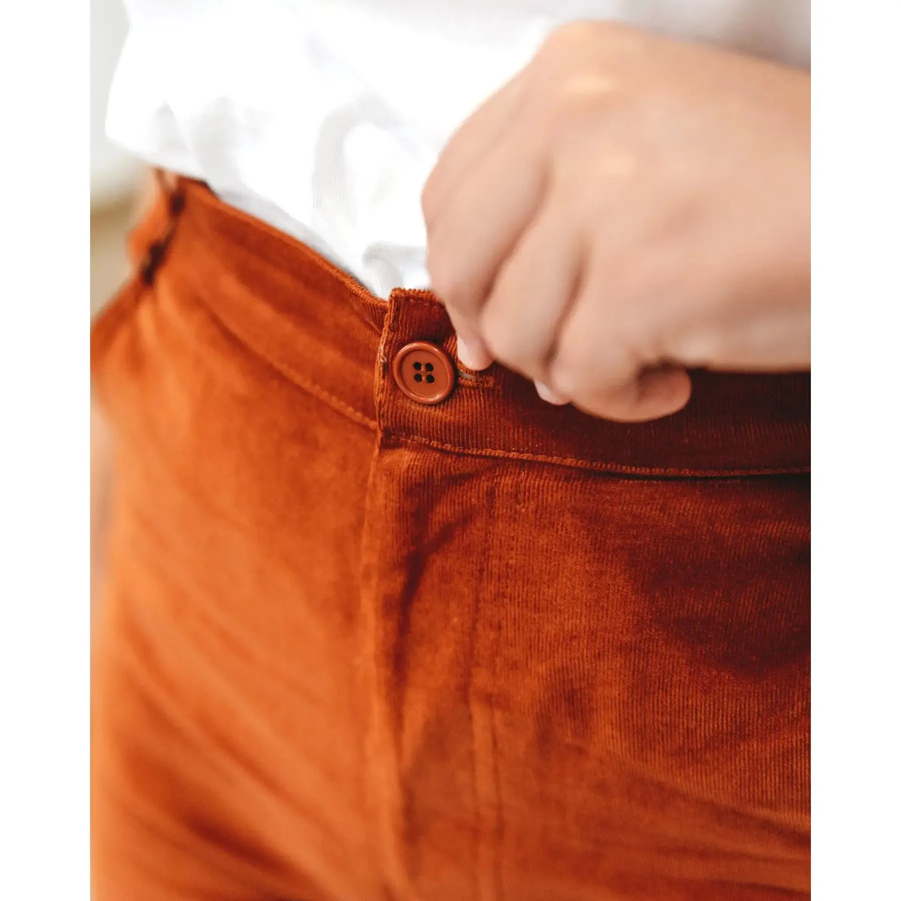 Pantalón Pana Teja
