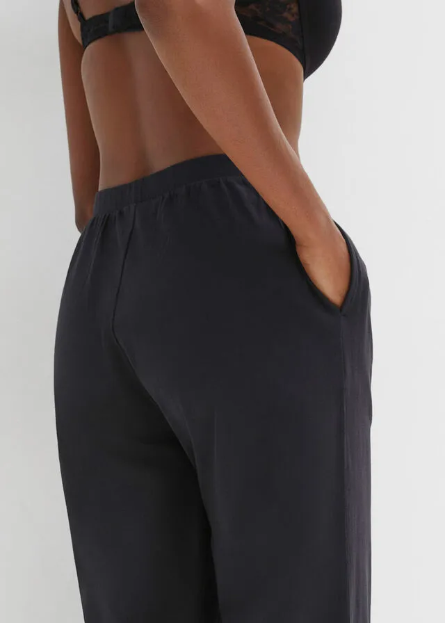Pantalón pijamero Negro