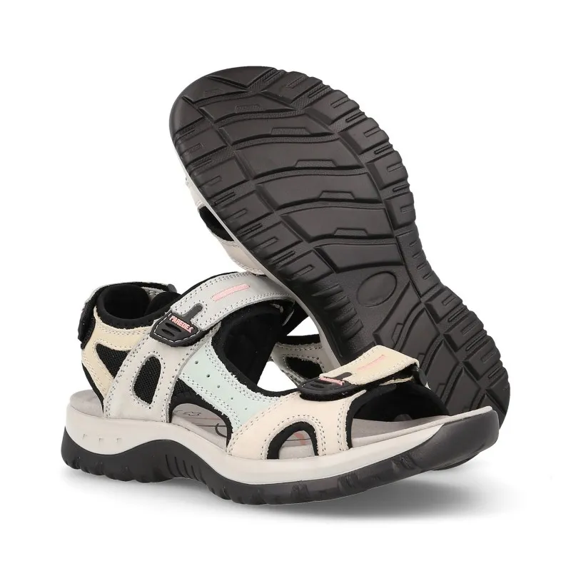 Paredes Sandalias Mujer Outdoor Banyotes Verde