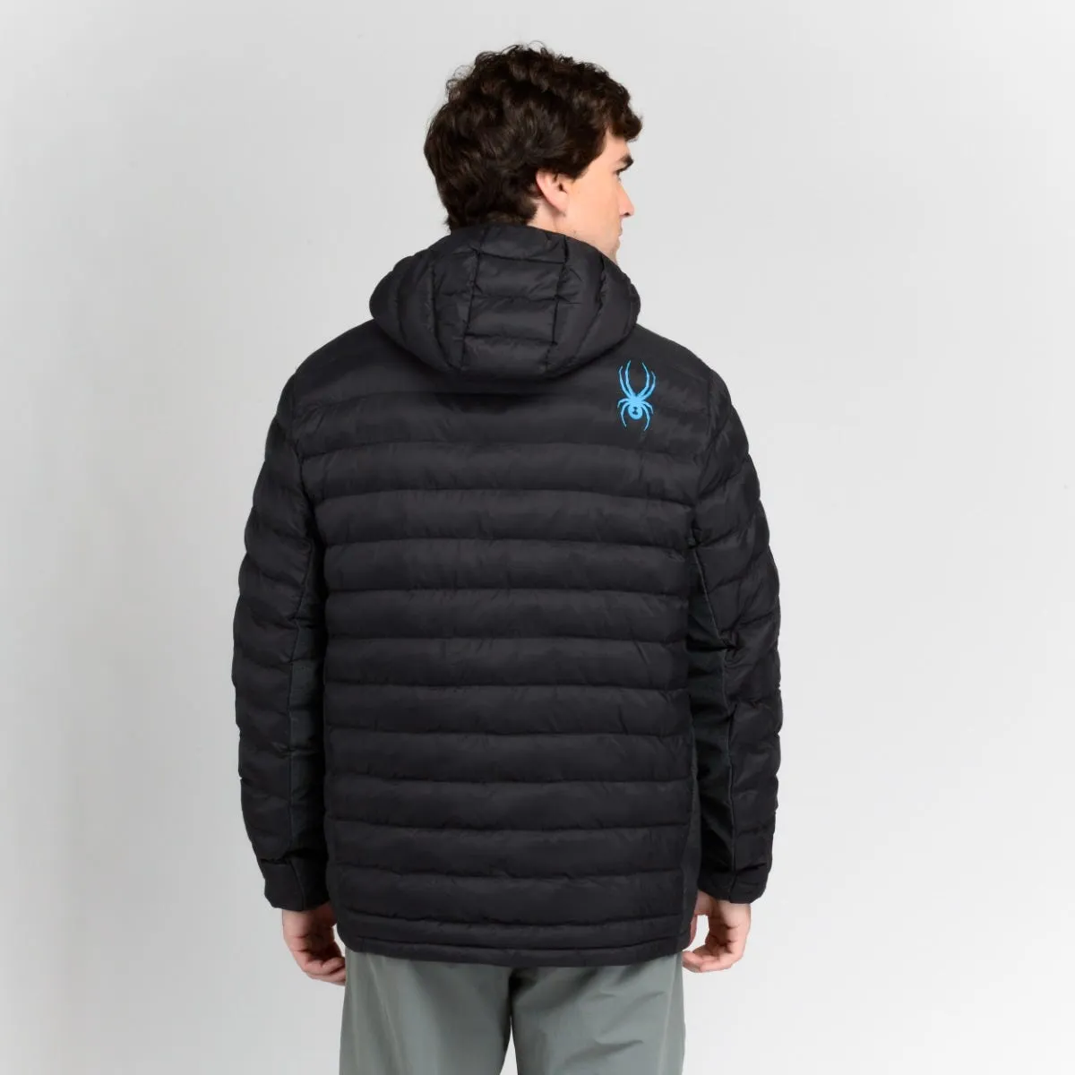Parka Outdoor Hombre Spyder Speed Negra