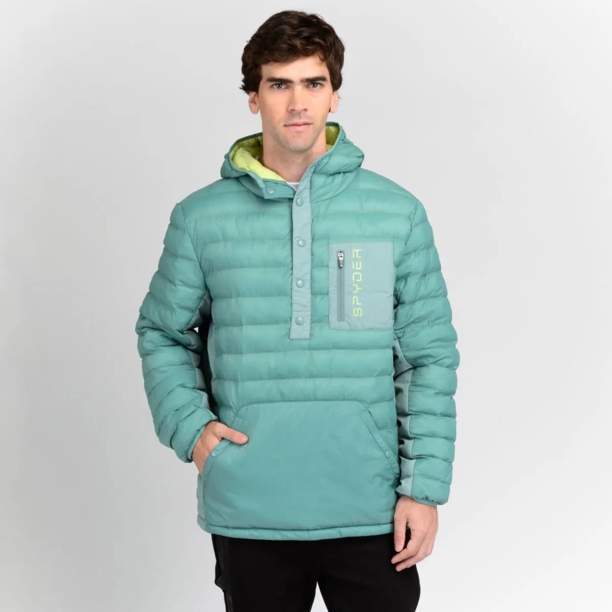Parka Outdoor Hombre Spyder Speed Verde