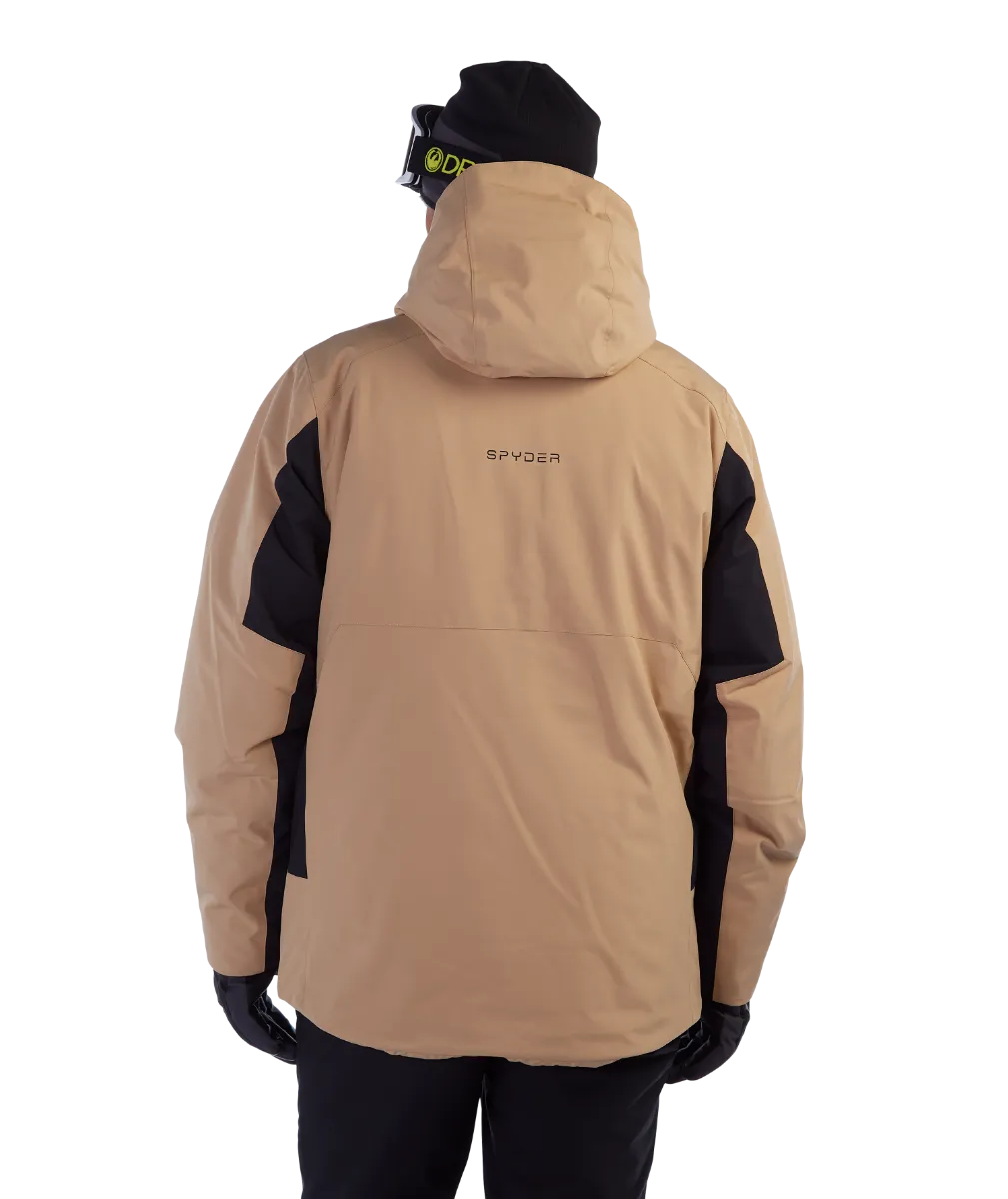 Parka Outdoor Hombre Spyder Vertex Café