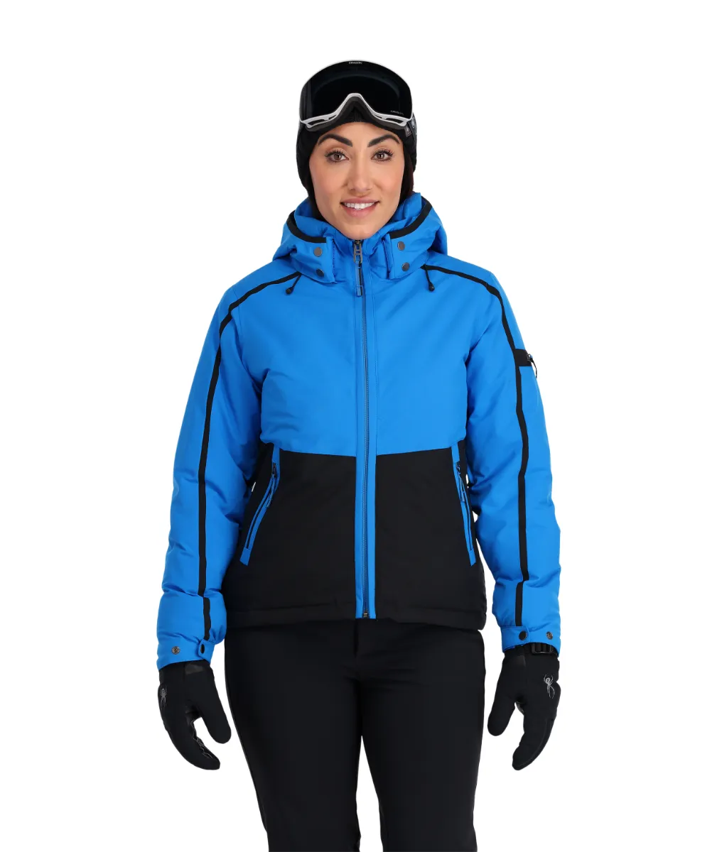 Parka Outdoor Mujer Spyder Optimist Azul 
