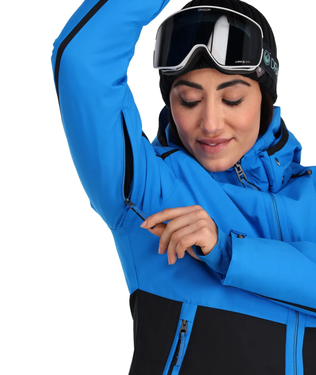 Parka Outdoor Mujer Spyder Optimist Azul 