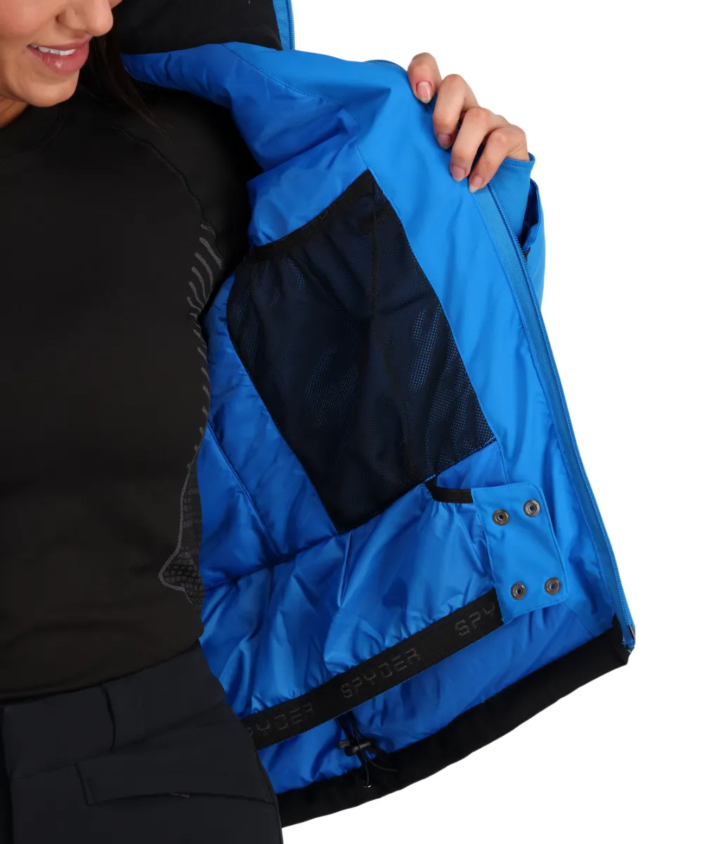 Parka Outdoor Mujer Spyder Optimist Azul 