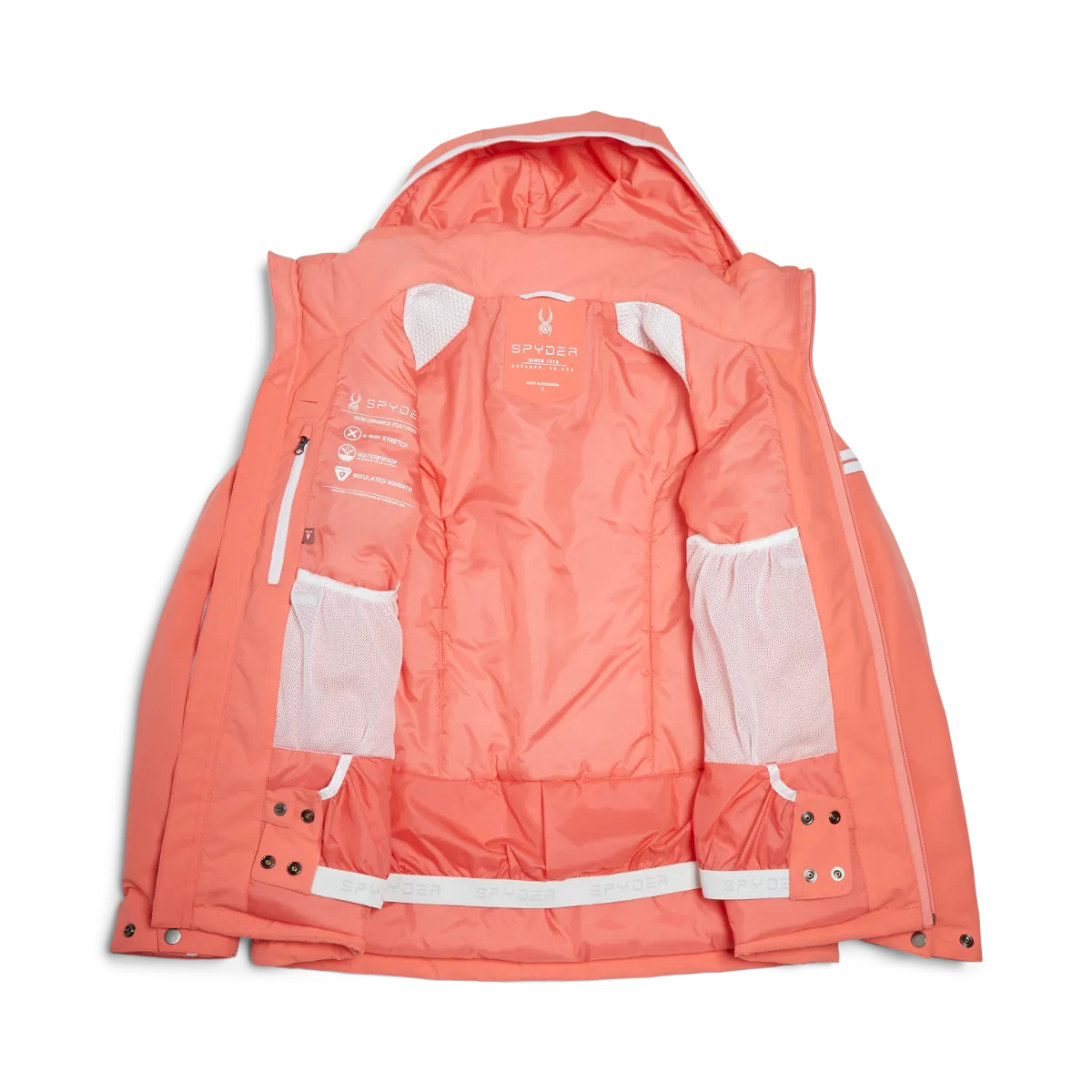 Parka Outdoor Mujer Spyder Optimist Rosada