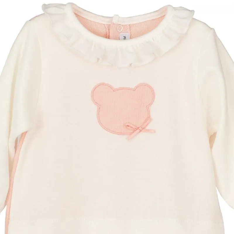 Pelele bebe melocoton
