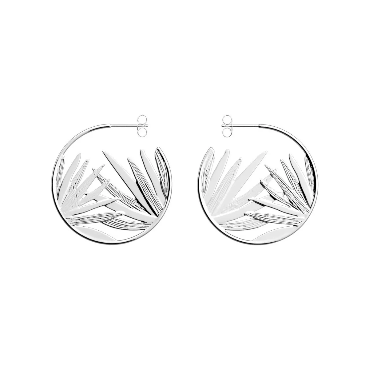 PENDIENTES CROISETTE  LES GEORGETTES
